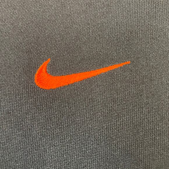 Nike MLB Miami Marlins Full Zip Track Jacket Men’s Large Orange Navy SP13 - Picture 9 of 11